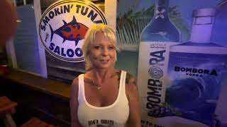 Smokin Tuna Saloon Key West with my Smokin' hott wife ;)