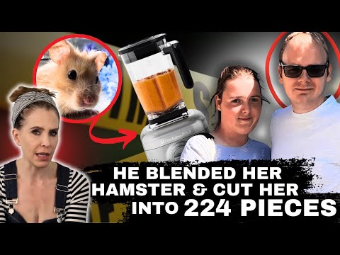 He blended her HAMSTER & chopped her body into 200 pieces!