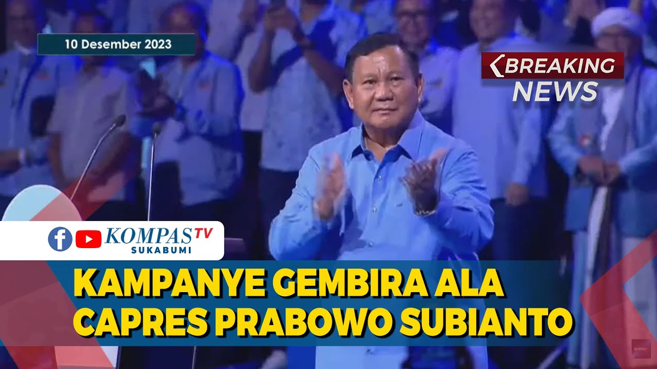 Kampanye Gembira Ala Capres Prabowo Subianto di Sentul: Panggil Saya 