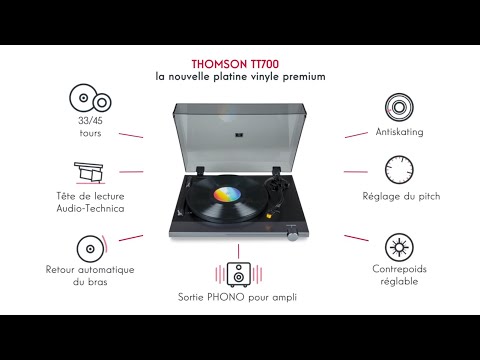 Platine vinyle automatique - Thomson