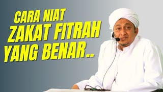 Niat Zakat Fitrah - Habib Hasan Bin Ismail Al Muhdor