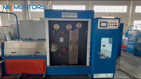Fine Wire Drawing Machine with Online Annealing