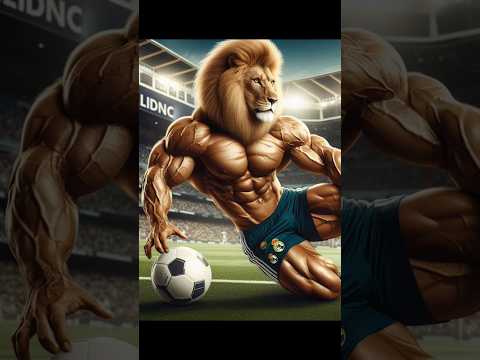 (football.kgz_) Real Madrid lion #football #realmadrid #goat #shorts #barcelona #bayern #juventus