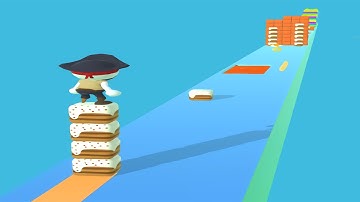 Food Cube Surfer:Surf Ride - All Levels Gameplay Android,ios