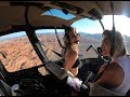Gyrocopter Girl flying R44 Raven II in Nevada, Utah and Arizona 2019 10