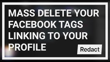 How to mass delete Facebook Tags / Mentions - Redact.dev User Guide