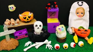 DIY - Halloween Miniature Decorations and Sweets for Barbie