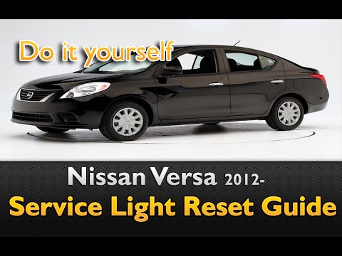 Nissan Versa Service Light Reset Guide - YouTube