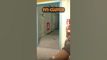 CS2: 1v3 clutch #cs2 #csgo