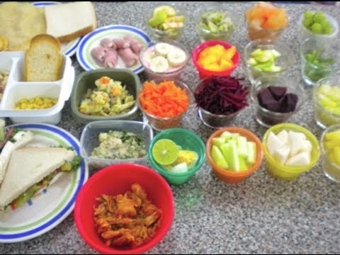 IDEAS PARA DESAYUNOS ESCOLARES (LUNCH) | RECETA FACIL - YouTube