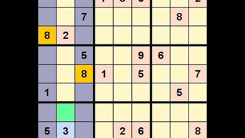 How to Solve Los Angeles Times Sudoku Expert October 6, 2022