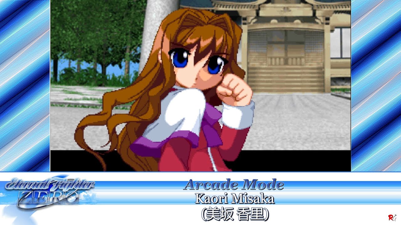 Eternal Fighter Zero Arcade Mode Kaori Misaka 美坂 香里 Youtube