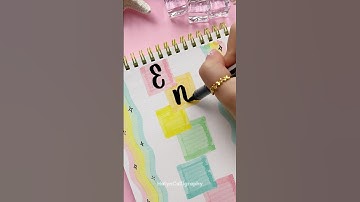 Easy Front Page Idea: English ✨ #shorts #halyncalligraphy #frontpage