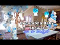 How to Decorate for a Baby Shower | On a Budget