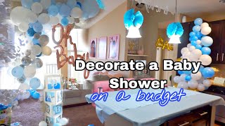 How to Decorate for a Baby Shower | On a Budget