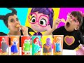 Abby vs Shimmer and Shine Pretend Play as Princesses with Magic Chips | Abby Hatcher full episode