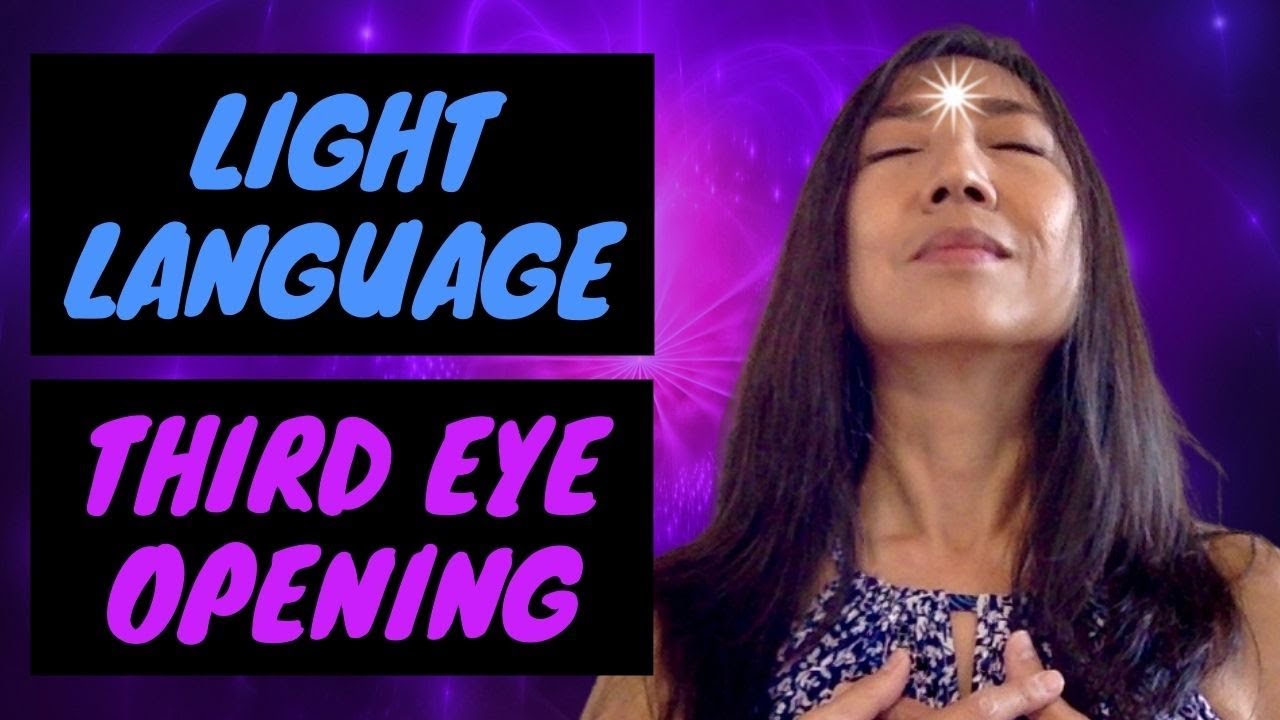 Binaural Light Language ASMR Third Eye Chakra Activation Meditation ...