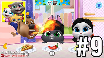 MY TALKING TOM FRIENDS | Gameplay Walkthrough: Part 9 - NEW UPDATE (iOS, Android) (Outfit 7)