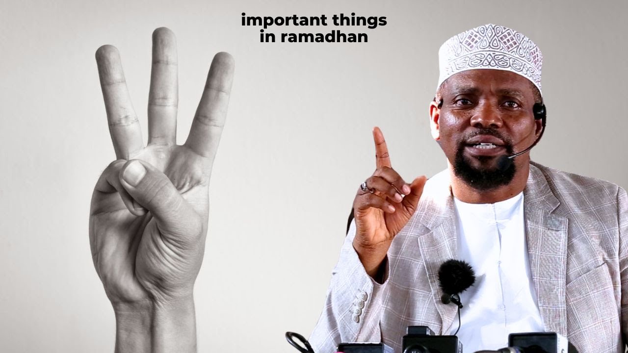Mambo Matatu Yanayopaswa Kuombwa Sana Ndani Ya Mwezi Wa Ramadhan - Shk Walid Alhad 