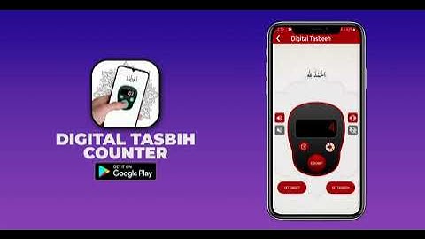 Digital Tasbih counter App