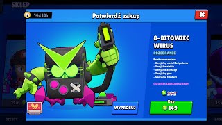 Kupuje skina 8 bit wirus w Brawl Stars