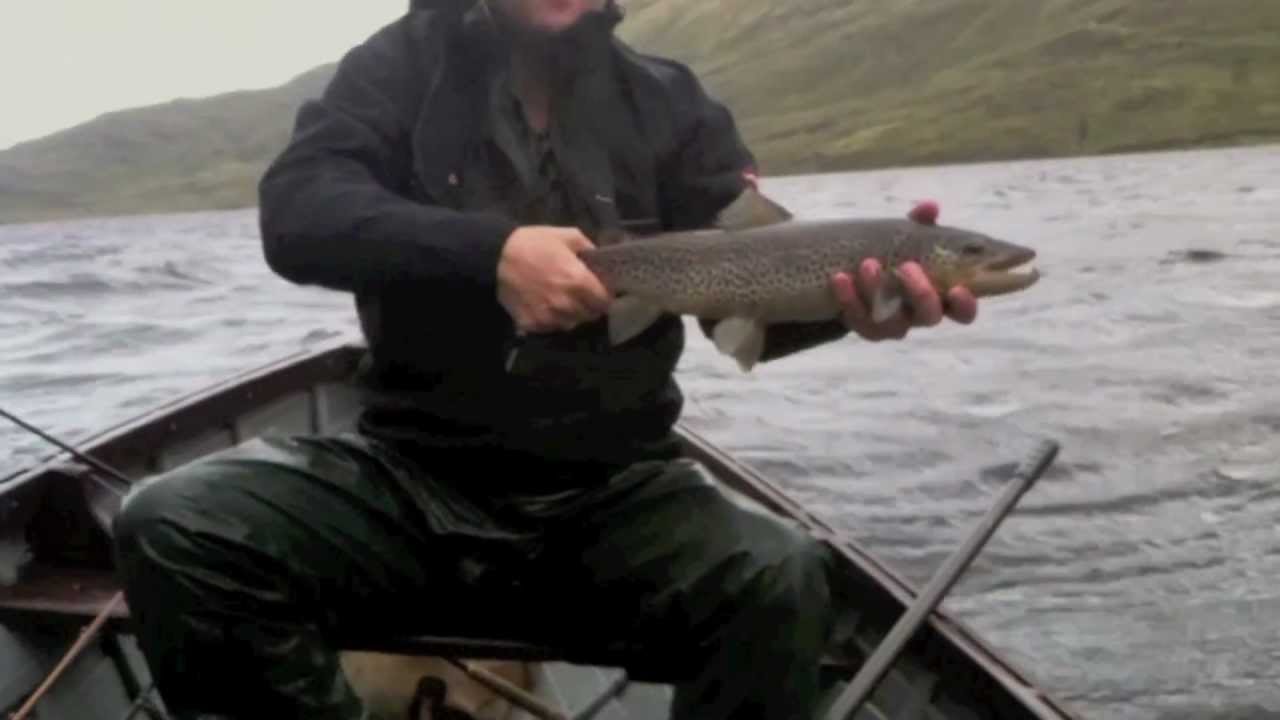 Delphi Lodge Sea Trout Fishing Doo Lough Ireland.mov YouTube