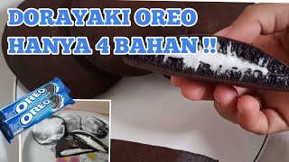 Resep Dorayaki 4 bahan Lembut Dan Enak/Dorayaki Oreo//Dapur Mama Manda
