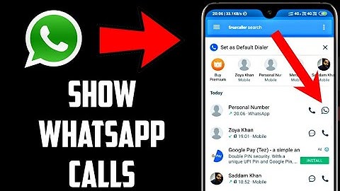 How To Show WhatsApp Calls In Truecaller App | Truecaller Me WhatsApp Call History Kaise Dekhe