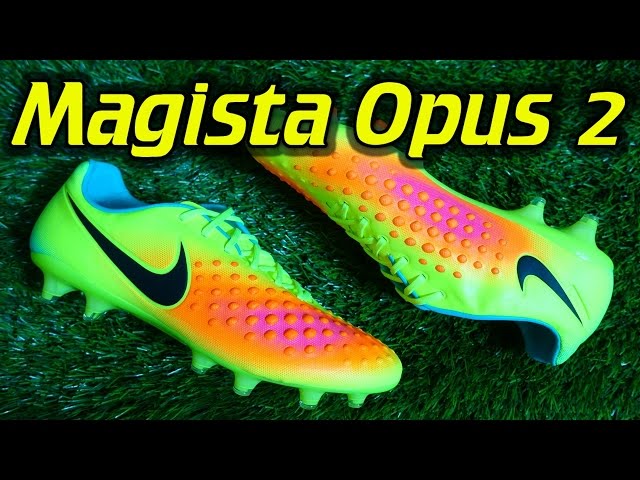 Nike Magista Opus 2 (Volt/Total Orange/Black) - Review + On Feet - YouTube