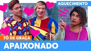 Maico apresenta o novo CRUSH para Graça e Briti | Aquecimento Tô De Graça | Humor Multishow