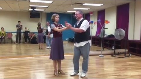 Toss outs and Behind the back toss outs: Intermediate Balboa Class Recap