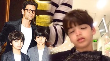 Hrithik Roshan Shares Funny Video Of Son Hridaan Sleepwalking