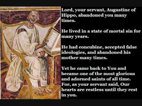 August 28 is the feast day of Saint Augustine of Hippo. This prayer is for converts.