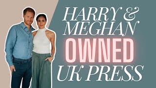 Harry and Meghan OWNED UK journalist | Receipts