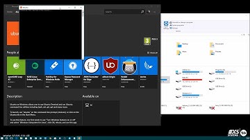 installing linux ubuntu from microsoft store