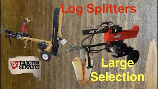 Log Splitters At Tractor Supply