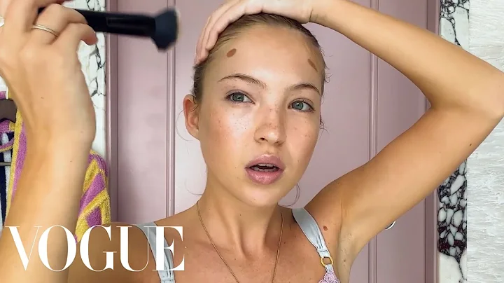 Model Lila Mosss Guide to Contouring and Next-Level Lashes | Beauty Secrets | Vogue