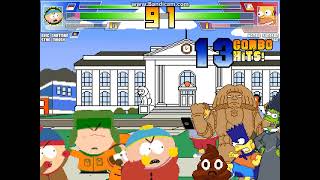 Mugen Battle South Park Vs The Simpsons
