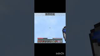 Minecraft insane clutch #minecraft #tips #tricks #short #viral
