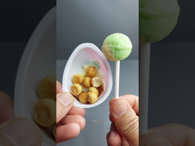 Hunting chocolate & milkita milk lollipop #poprenasmr #candy #candyopening #lollipop