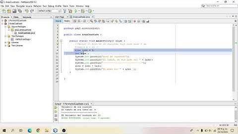 2 .Area cuadrado java