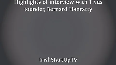 Bernard Hanratty on Irish Startup TV