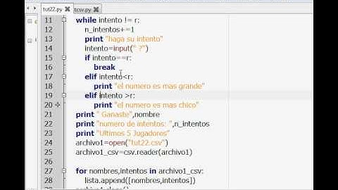 Programacion Python 23 : Ejemplo de Archivos (segunda parte)