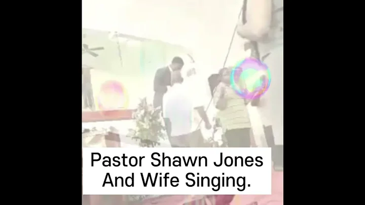 Pastor Jones and wife singing, blessed to be alive