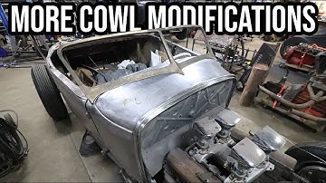 Blending The Sweetheart Roadsters Cowl For The Duvall Windshield