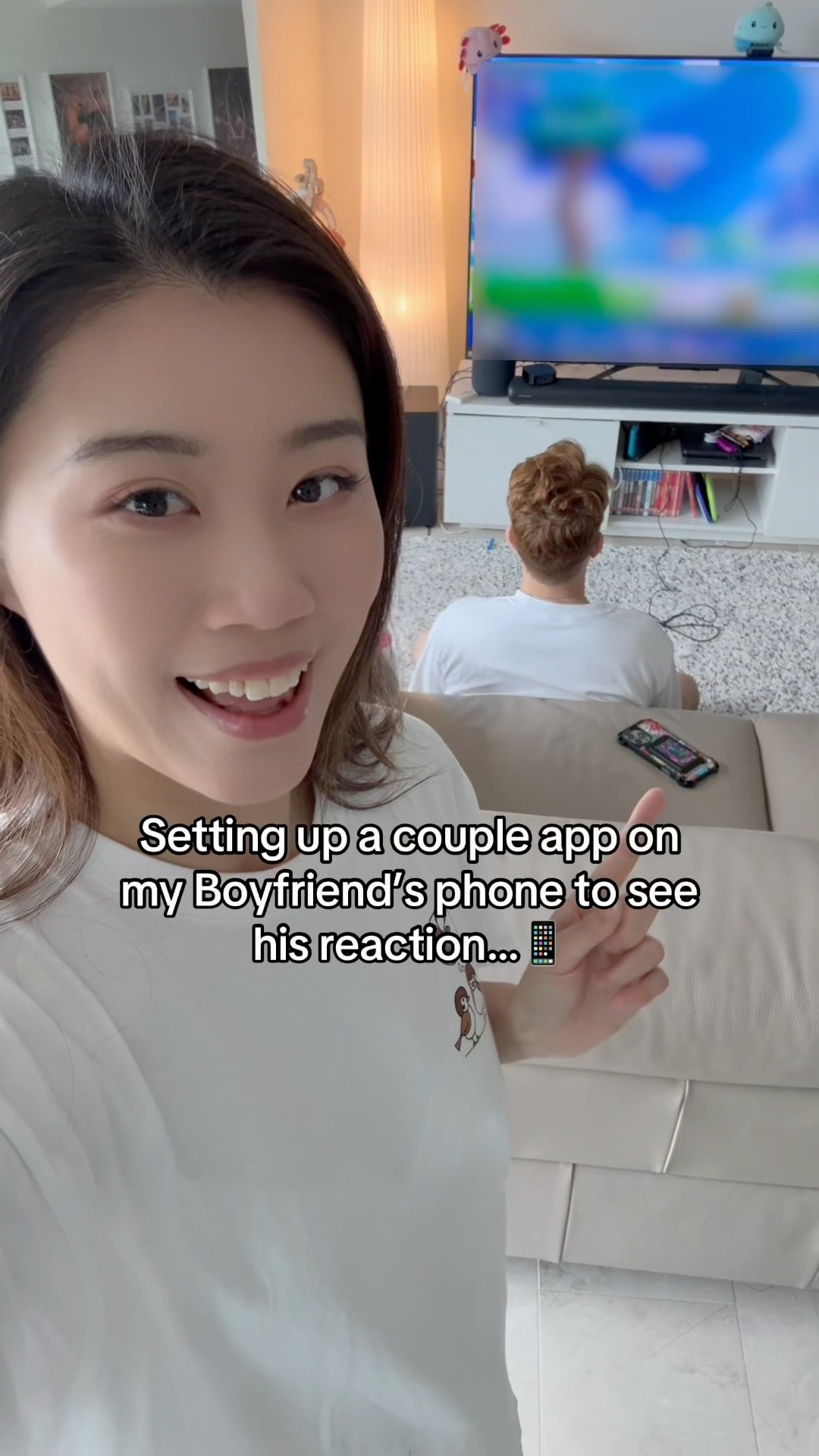 I hacked his phone?? #shorts #couple #relationship