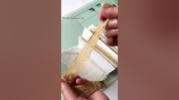 No sew binding | junk journal DIY