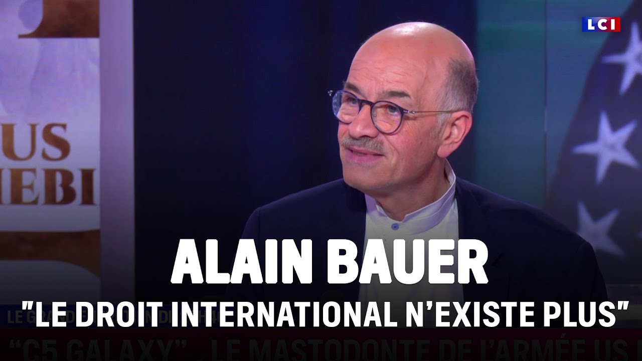 Iran, Trump, Porte-avions : Alain Bauer invité de LCI