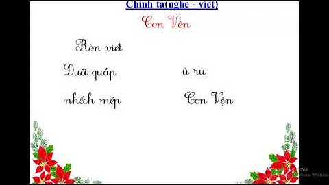 Tuần 27 - Tiếng Việt 2 - Ôn tập tiết 10