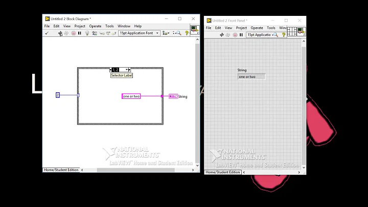 LabVIEW Case Structure with Numeric or Enum Selector vs. C#